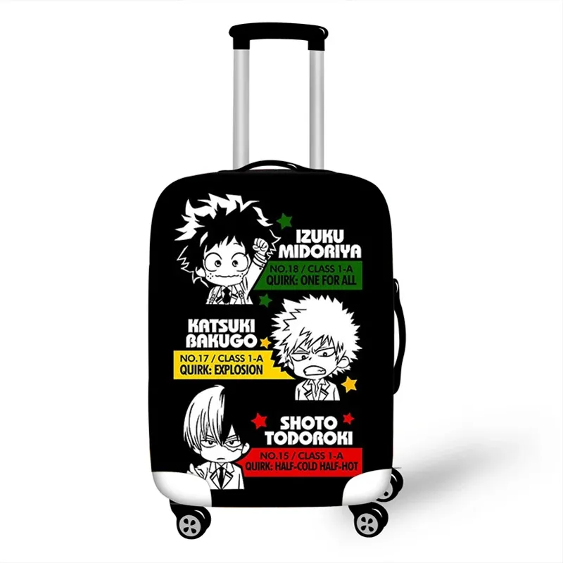 Accessoires 1832 '' Anime Boku No Hero Academia Elastische Bagage Beschermende Cover Trolley Suitcase Protect Dust Bag Case Travel Accessoires