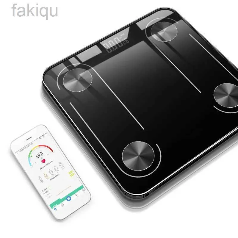 Body Weight Scales USB Charging Body Electronic Scales Fat Scale Floor Glass Smart LED Digital BMI Weight Balance Bariatric Bathroom Bluetooth Sca 240419