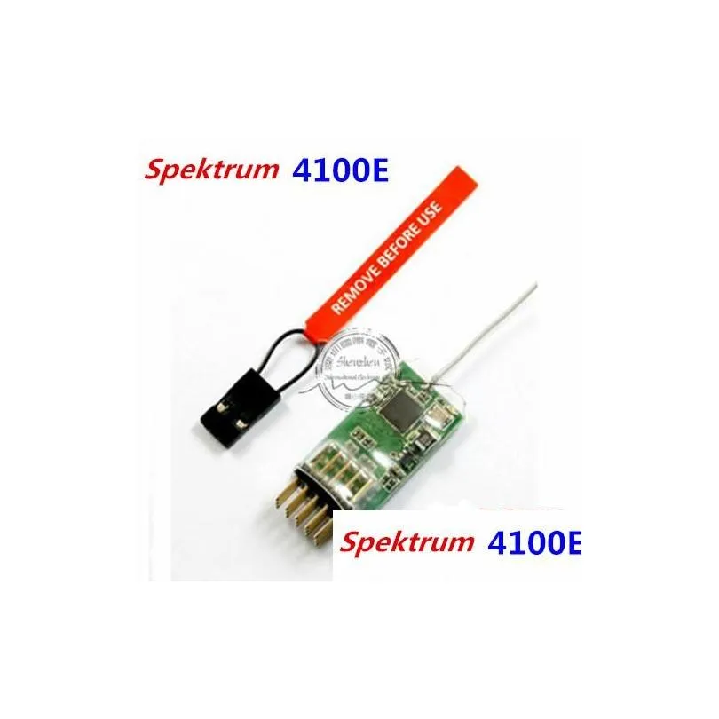 Altri elettronici AR4100E Microlite 4CH DSM2/DSMX Supporto ricevitore DSX7/DSX9/DSX11/DSX12 e DX6I/DX7/DX8 PER DEVO JR DROP DELEGNI DHARS DHARS