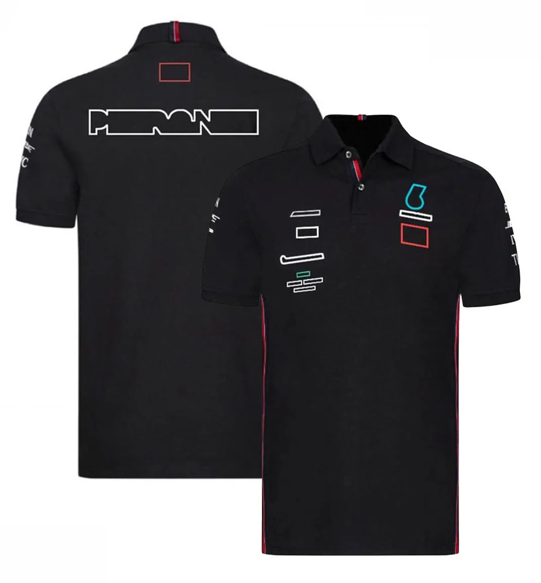 F1 team POLO shirts New season men's racing suits Summer fans T-shirts The same custom team uniforms