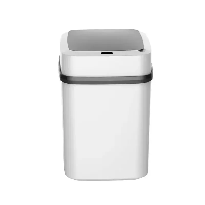 2024 Kitchen Trash Bin 13L Bathroom Touch Trash Can in The Toilet Smart Garbage Bucket Waste Bins Dustbin Smart Trash Can Kitchen - for