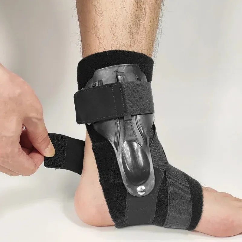 2024 1pc Support de support Sangle Banage du pied Pute de pied Protecteur Réglable Entrée de la cheville Stabilitrice Fasciite Plantar Fasciitis pour la cheville