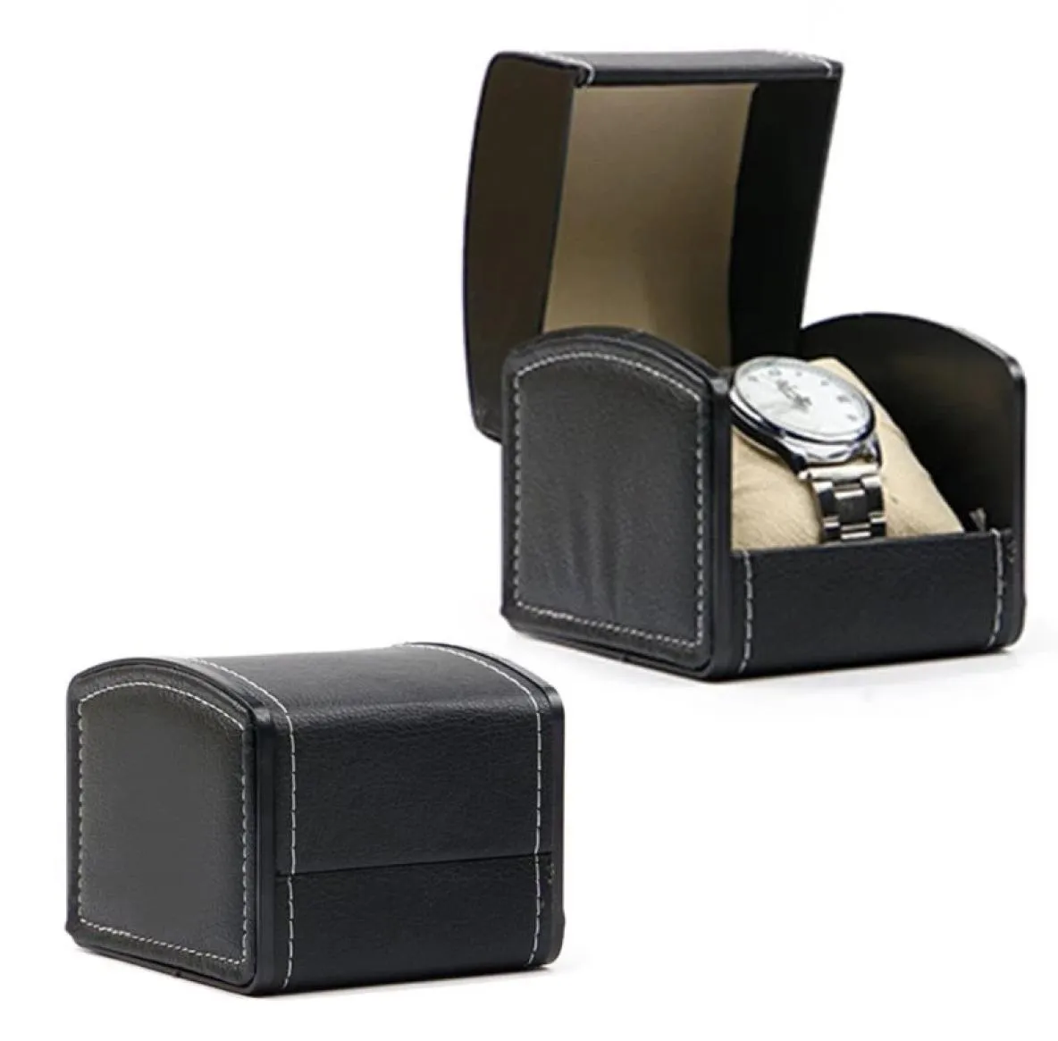 Scatola per orologi per orologi Fashion Orologi Case di gettoni PU Porta di deposito regalo in pelle Case3632998