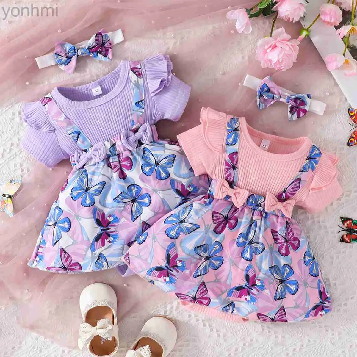 Robes de fille robe pour enfants 3 à 18 mois