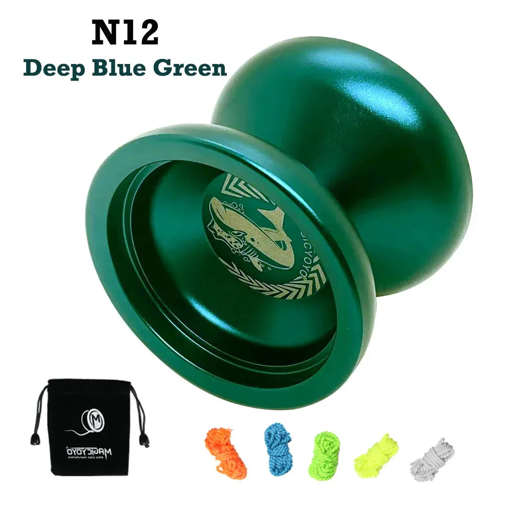 MAGICYOYO N12 Shark Metal Metal Responsive Yoyo Ball With 8 Bead Bearing And 5 Ropes Sand Blasted Finish Workmanship Perfect Gift Toy 240416 From Pong07 13.47 DHgate.Com