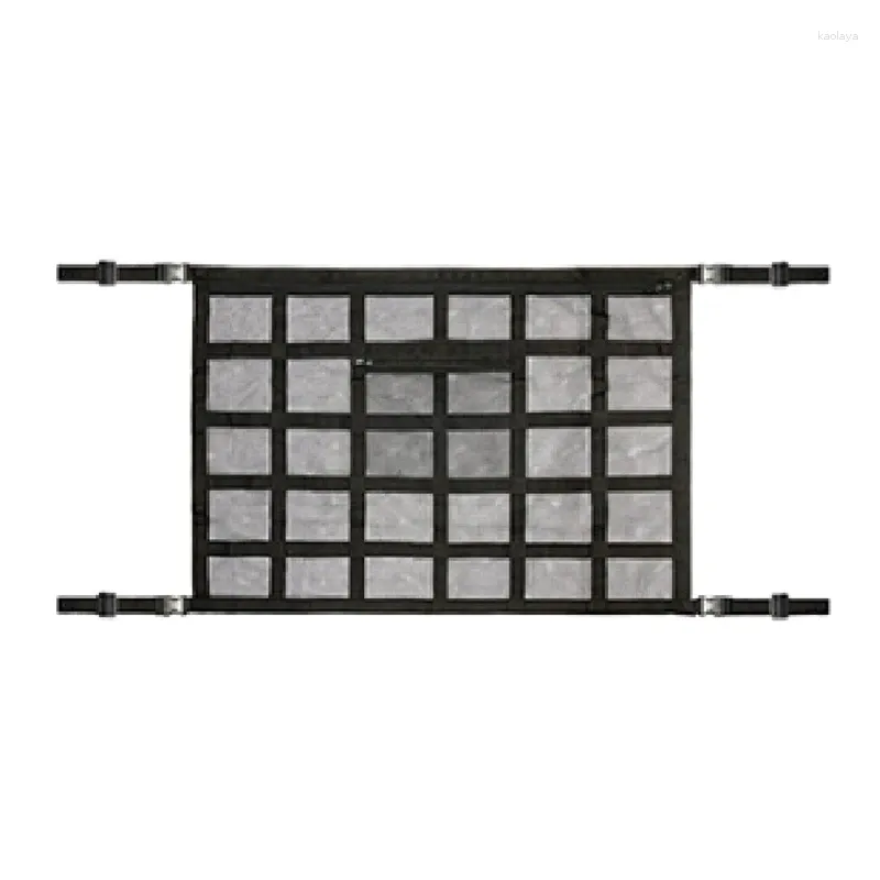 Organisateur automobile Strong Sac Net Load Mesh Toit Capacité de stockage de toit de plafond Accessoires Auto Pocket Durable