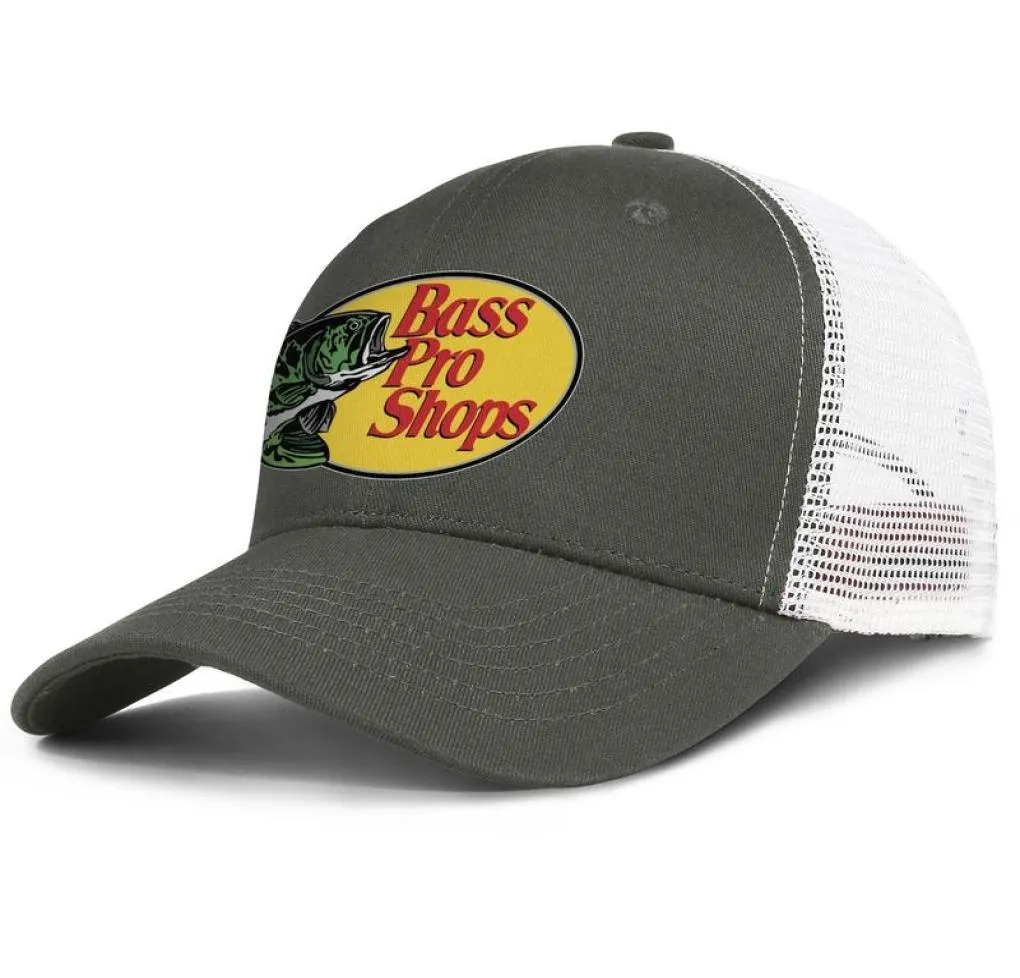 Fashion Bass Pro Shop Fishing Logo Original Unisex Baseball Cap Golf Golf personalizado Trucke Hats Gone Lojas de pesca NRA WHITE CAMOUFL3390704