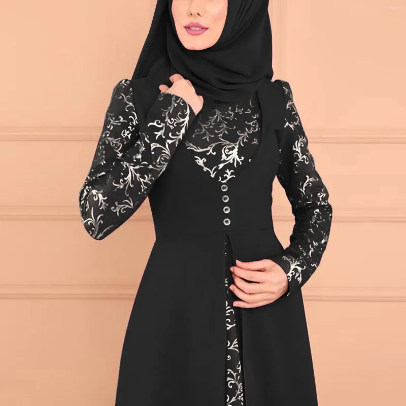 changkuku Ethnic Clothing Muslim Abaya Turkey Islamic Arabic Hijab Dress Caftan Dubai Kaftan Moroccan Robe Wear for Women