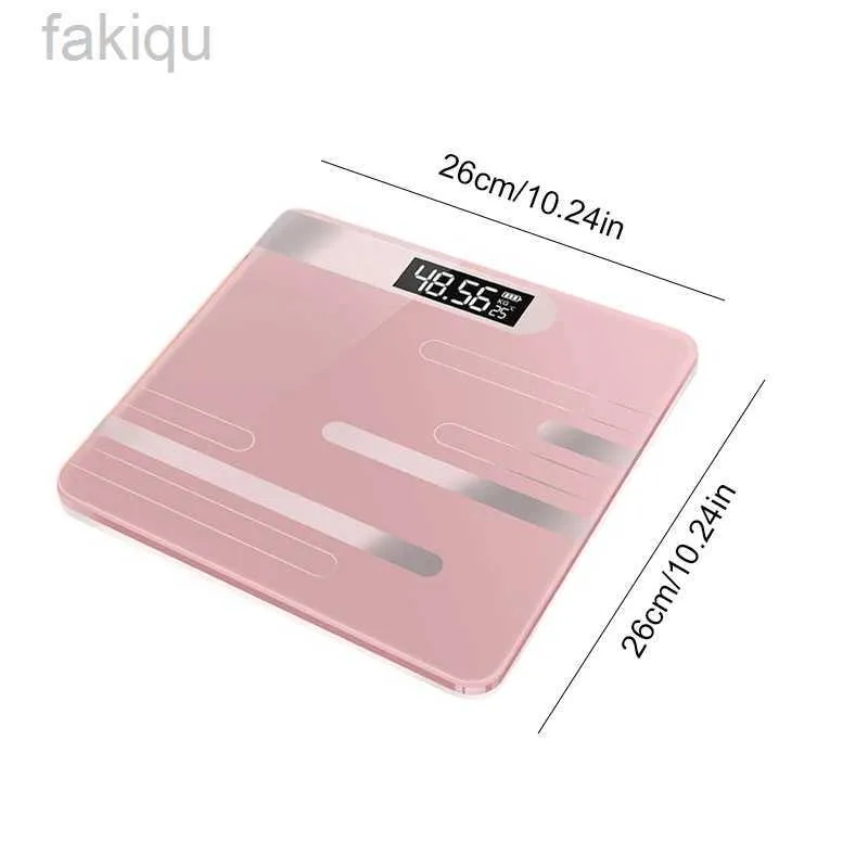 Body Weight Scales Bathroom Scales Floor Body Scale Digital Weight Scale Glass Electronic Smart Scales LCD Display Body Weighing Scale 240419