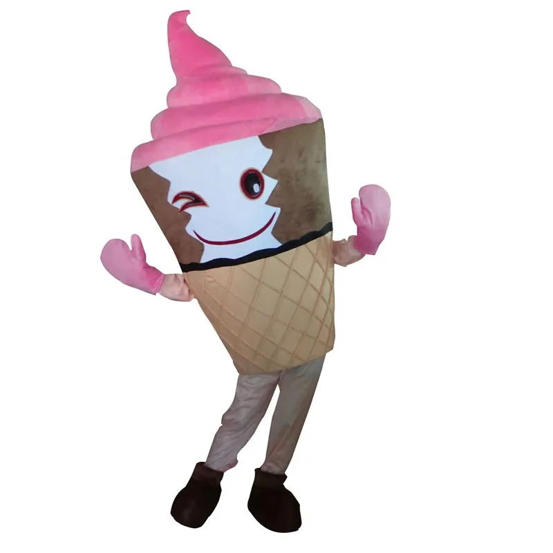 2024 Ventes chaudes Taille adulte Mascot de crème glacot