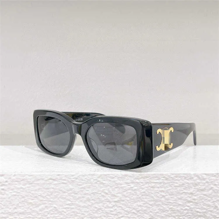 Celies Nowy produkt Saijia Sunglasses Instagram Popularna celebrytka z tym samym okularami przeciwsłonecznymi CL40282U