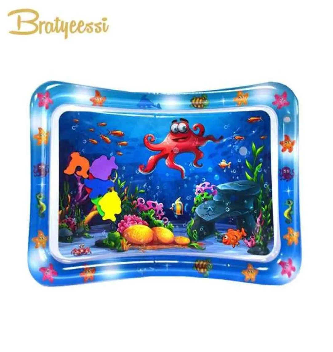 Aufblasbare Babyspielmatte Infant Water Spray Pad Kleinkind Aktivität Playmat Center Tummy Gym Toys 2109099082801