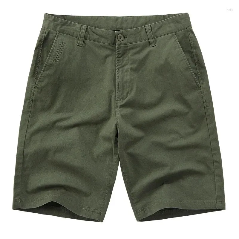 Men's Shorts 2024 Mens Summer Casual Korean Fashion Straight Solid Short Pants Outdoor Sport Jogger Cotton Thin 42