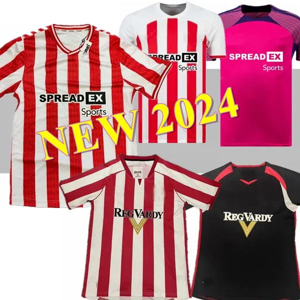 24 25 Sunderland Home Away Third 2024 2025 2005 2006 Ретро футбольные майки Стюарт Симмс Робертс Амад Кларк Даджаку Эренмбл Эванс Ниен Футбольная рубашка Причард