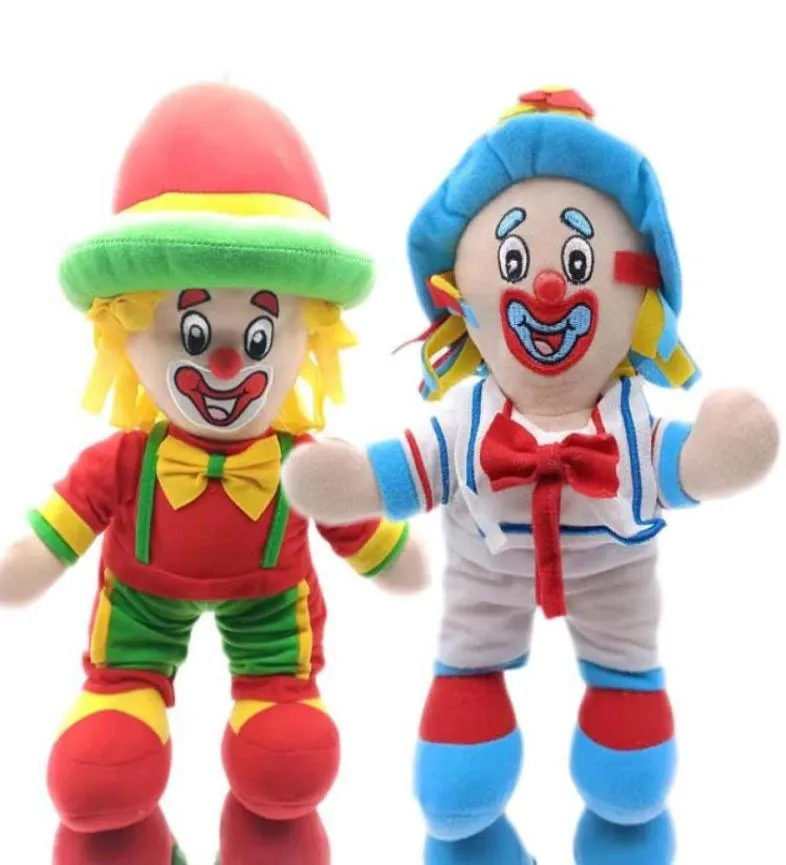 Периферийные фильмы плюшевые игрушки плюшевые кукол аниме клоун плюши фаршированные мягкие кукол домашние украшения подарки для детей 28cm6831922