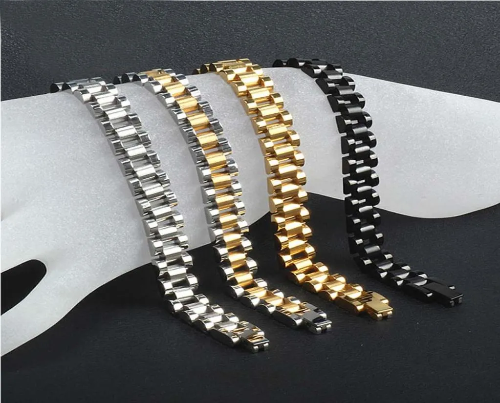 Braceuses bracelets de bracelet en acier en acier inoxydable bracelet