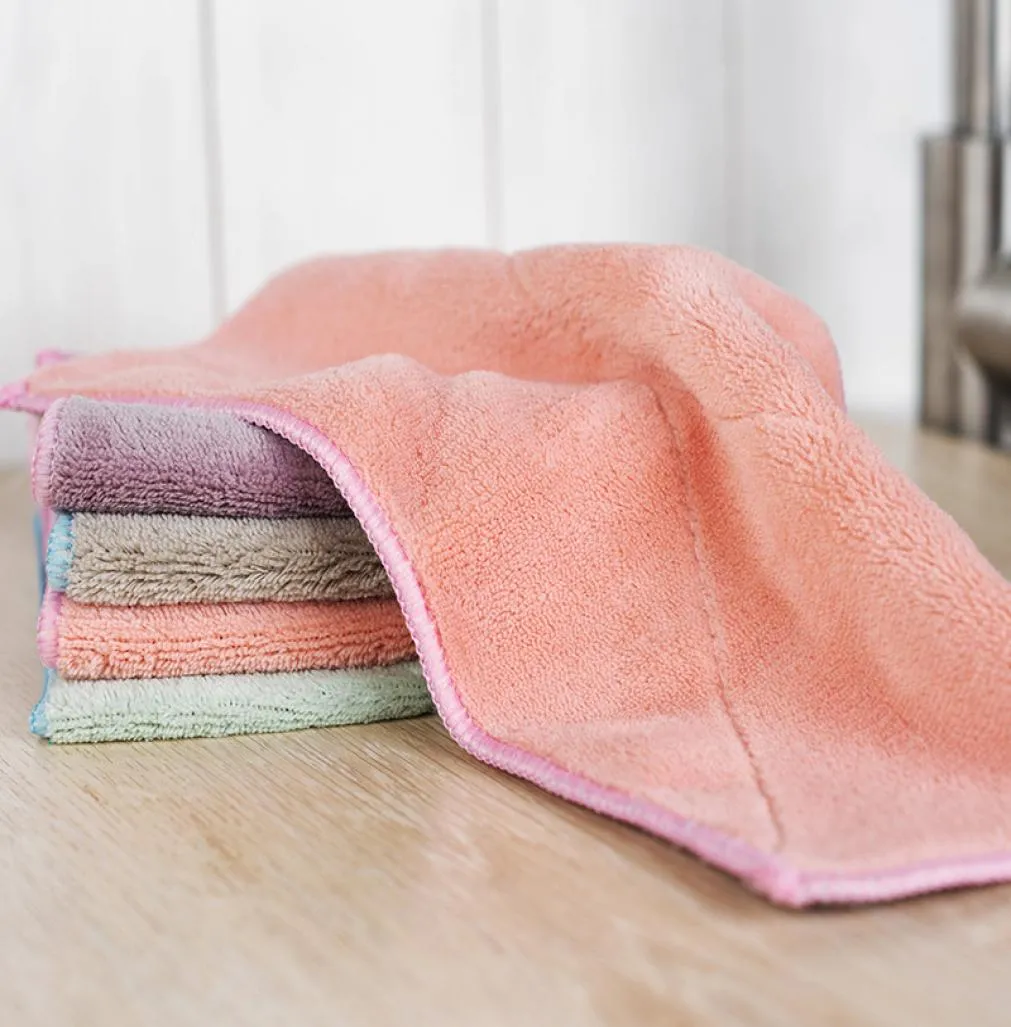 Lavagem à prova d'água espessamento de toalha de toalha de toalha de toalha de toalha não oleosa de líquido oleoso pano de mão