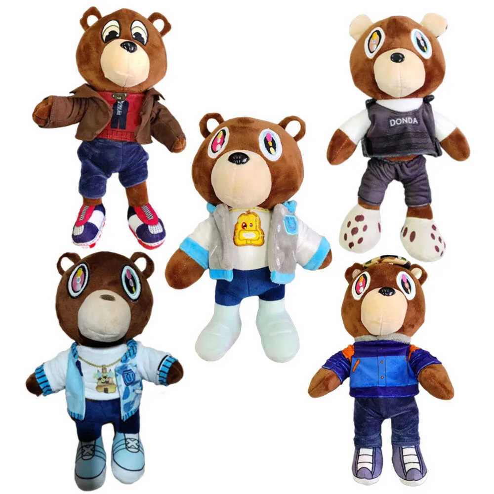 Wholesale Custom Kanye Teddy Bear Stuffed Soft Toy Christmas Birthday Gift for Children