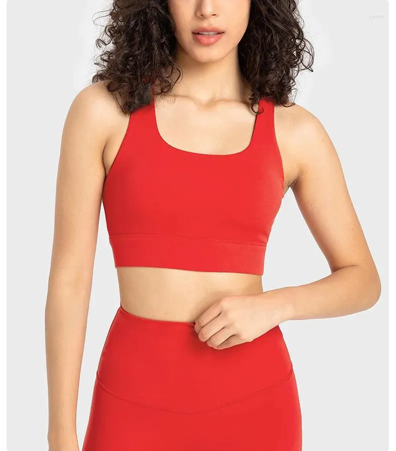 Outfit da yoga da ginnastica femminile top sport reggiseni da bordo per esterni biancheria intima alta elastica elastica sexy cerato sexy abbigliamento