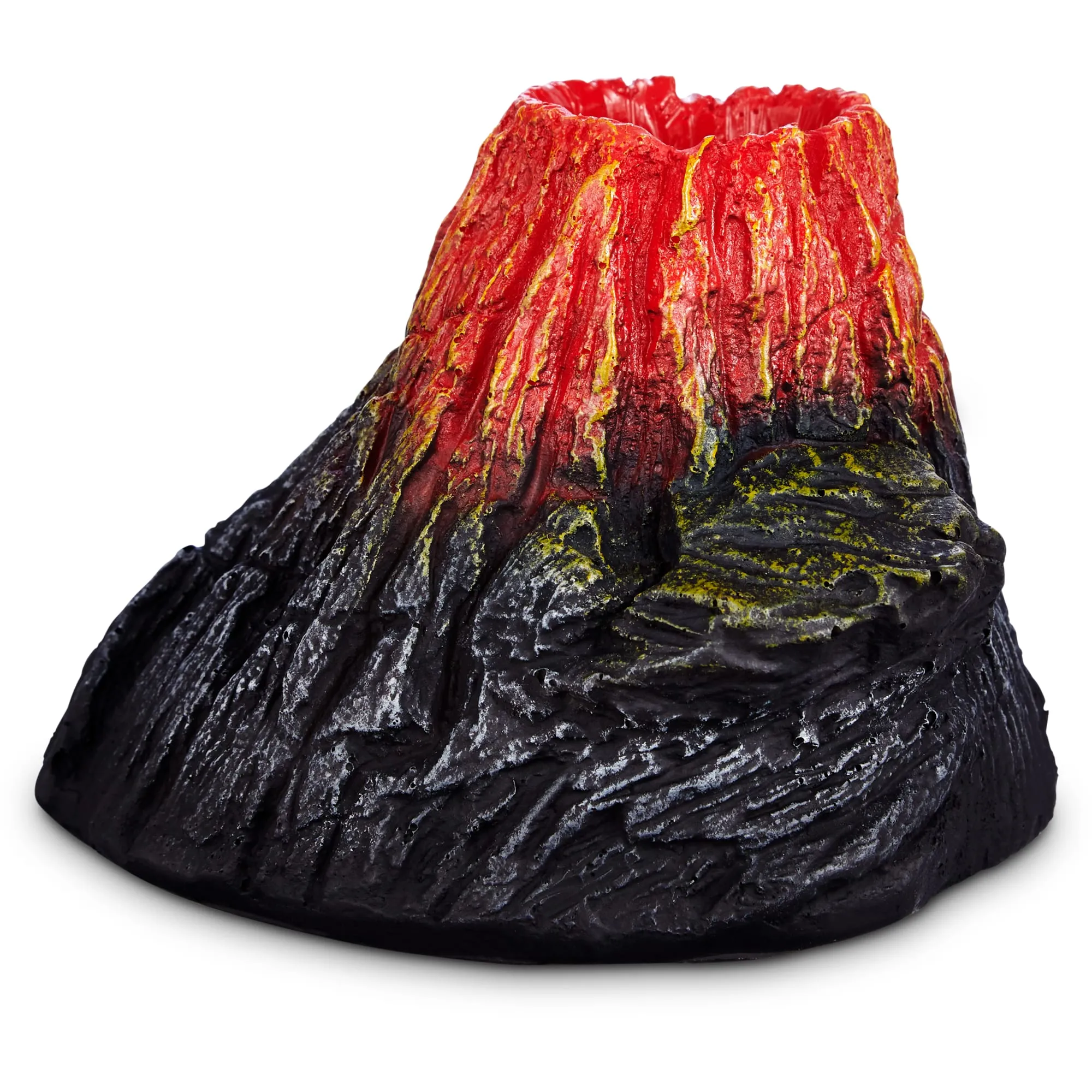 Bubbling Volcano Aquarium Ornament with LED Light Add Fun Color! Shop  Now!