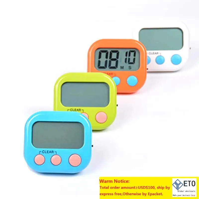 7 kleuren digitale keuken timer multi -functie timer aftellen naar boven elektronische eier timer keuken bak led display timing herinnering bh2161 zz