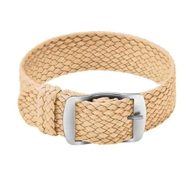 시계 밴드 나일론 스트랩 Perlon Braided Woven Woven NATO 남자 여자 14 16 18 20 22 MM65108855603877