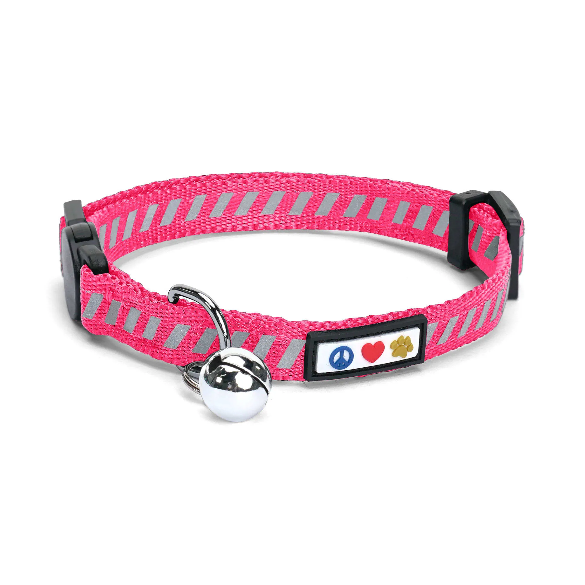2 Pack Cat Collars Breakaway With Bow Tie & Bell - Plaid Design, Adjustable 7.8-10.5 Inch For Kittens & Small Dogs