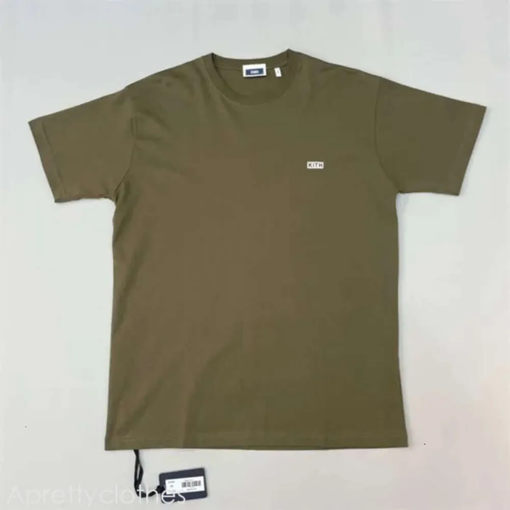 Kith T Shirt صغير عصري العلامة التجارية فضفاضة قميص كبير كبير الحجم مع صيف جولة في الرقبة طائرة ورقية طائرة ورقية الرجال والنساء زوجين قصيرة كيث 209