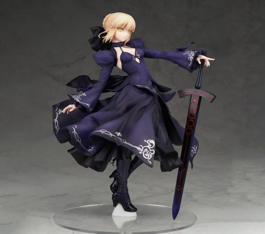 FATE SABERARTURIA PENDRAGON ALTER DROSE VER PVCアクションフィギュアアニメフィギュアモデルToys Saberフィギュアコレクション人形ギフト8780354