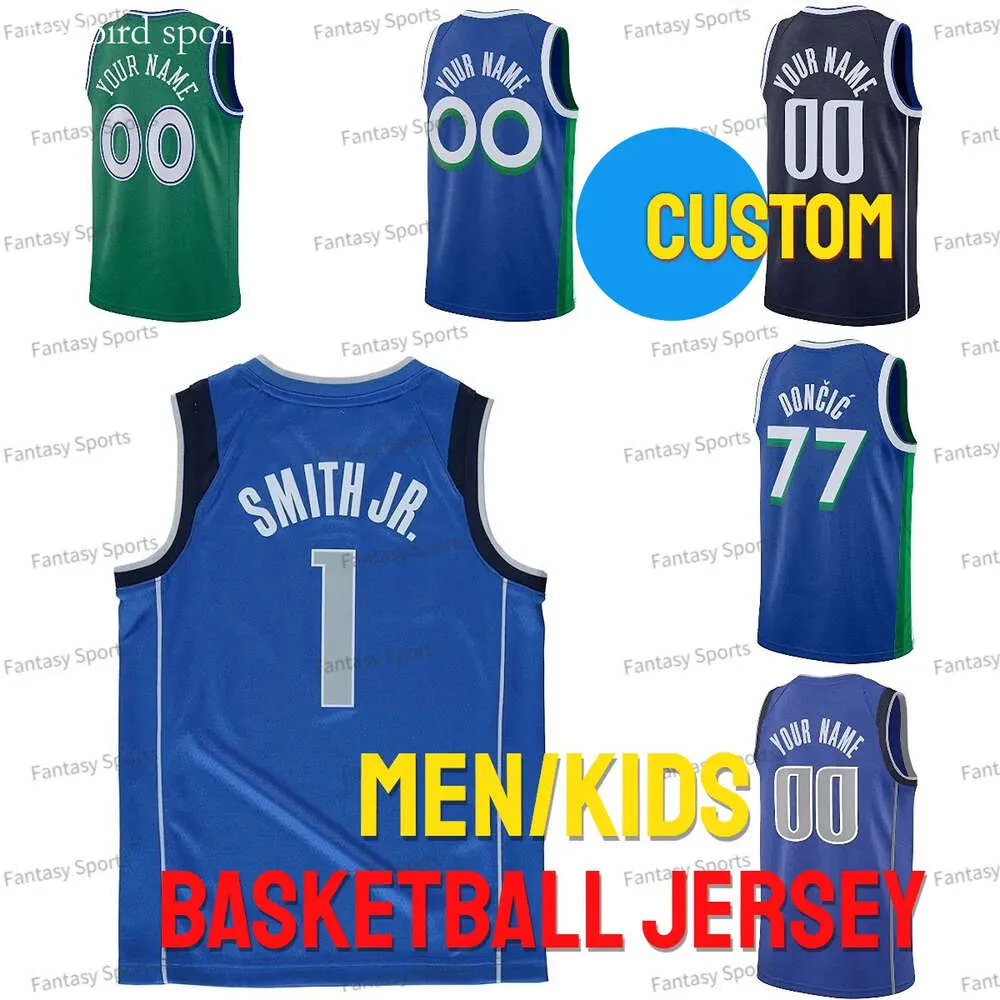 Men Custom Basketball Jersey Luka Doncic Nowitzki Wright IV Josh Green Holiday Christian Wood Reggie Bullock Kyrie Irving Javale McGee Maxi Kleber Jerseys S S