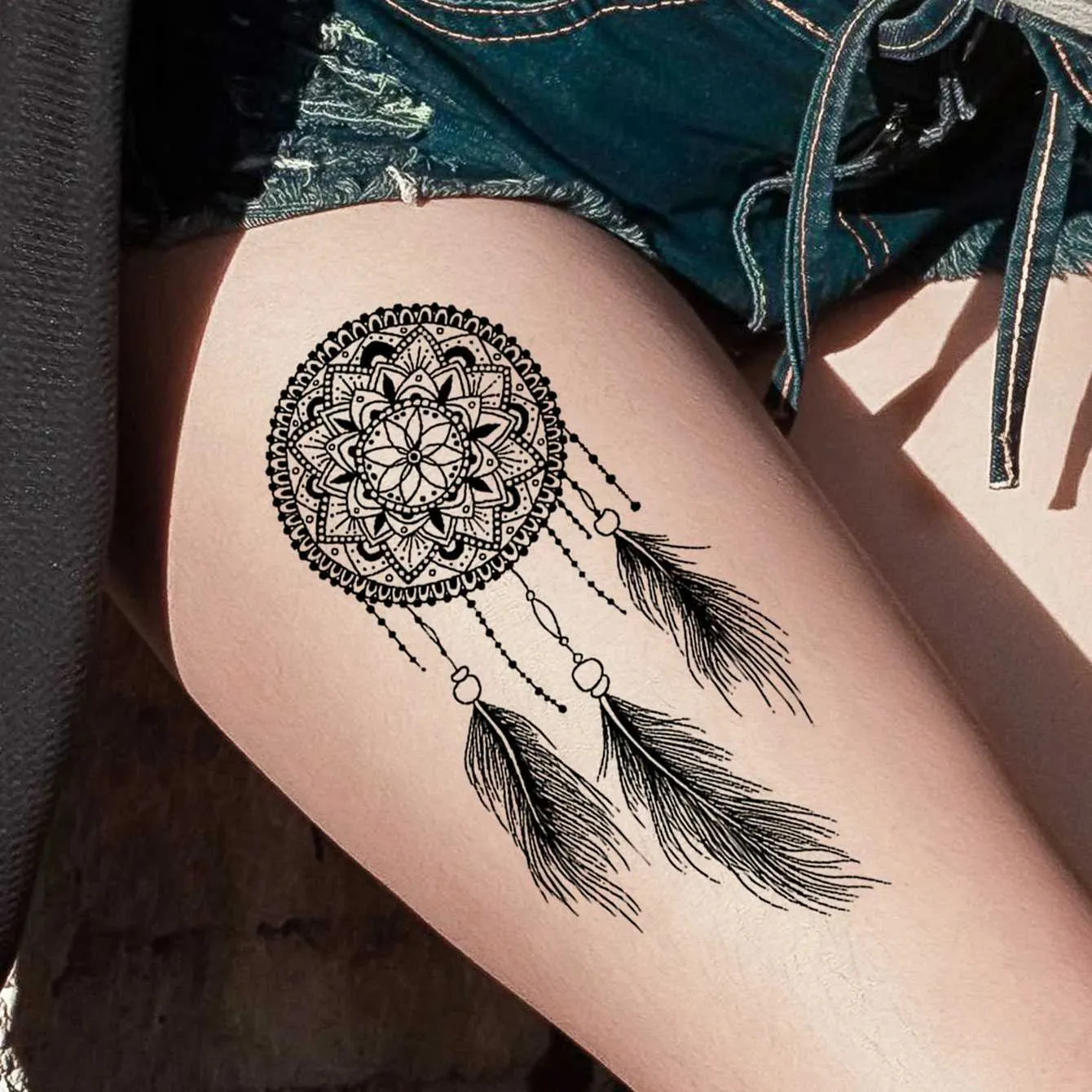 Dreamcatcher Temporary Tattoo Stickers - Waterproof, Realistic Designs for  Women \u0026 Men! Shop Now! from Dhgate Temporary Tattoos - price 11.15, image size:1340x1340
