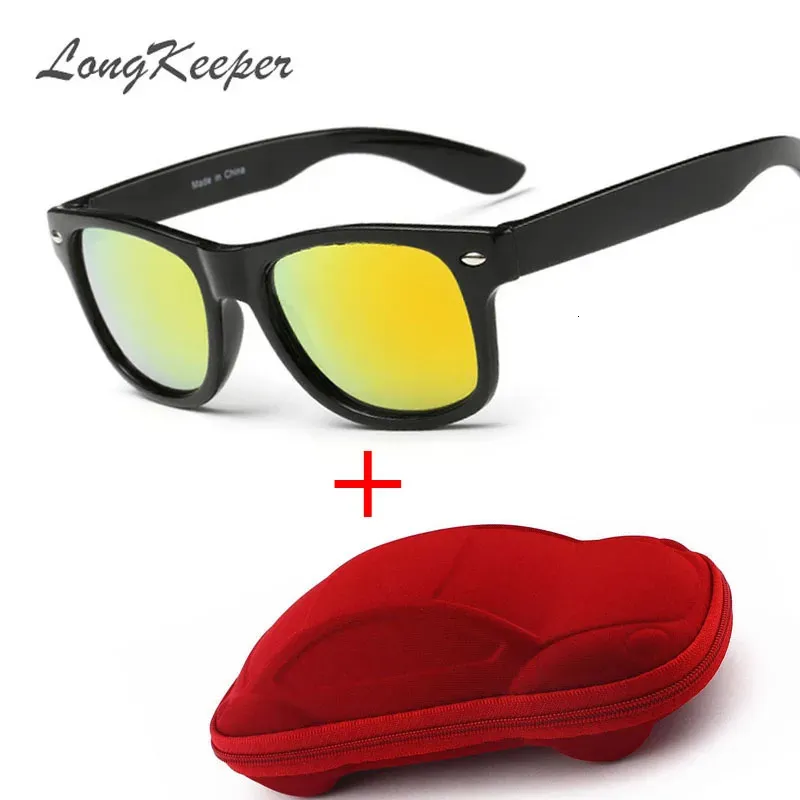 Cool 6-15 Dziecięce Okulary przeciwsłoneczne Dziecięce Okulary przeciwsłoneczne Dziewczyny Fashion Eye Mask Coating soczewki UV 400 Ochronne obiektyw 240419