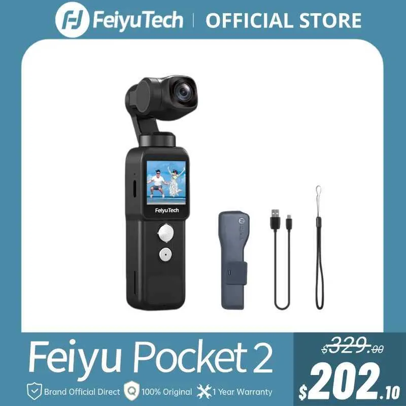 FeiyuTech Pocket 2 Handheld Stabilizer With 3 Axis Universal Joint 