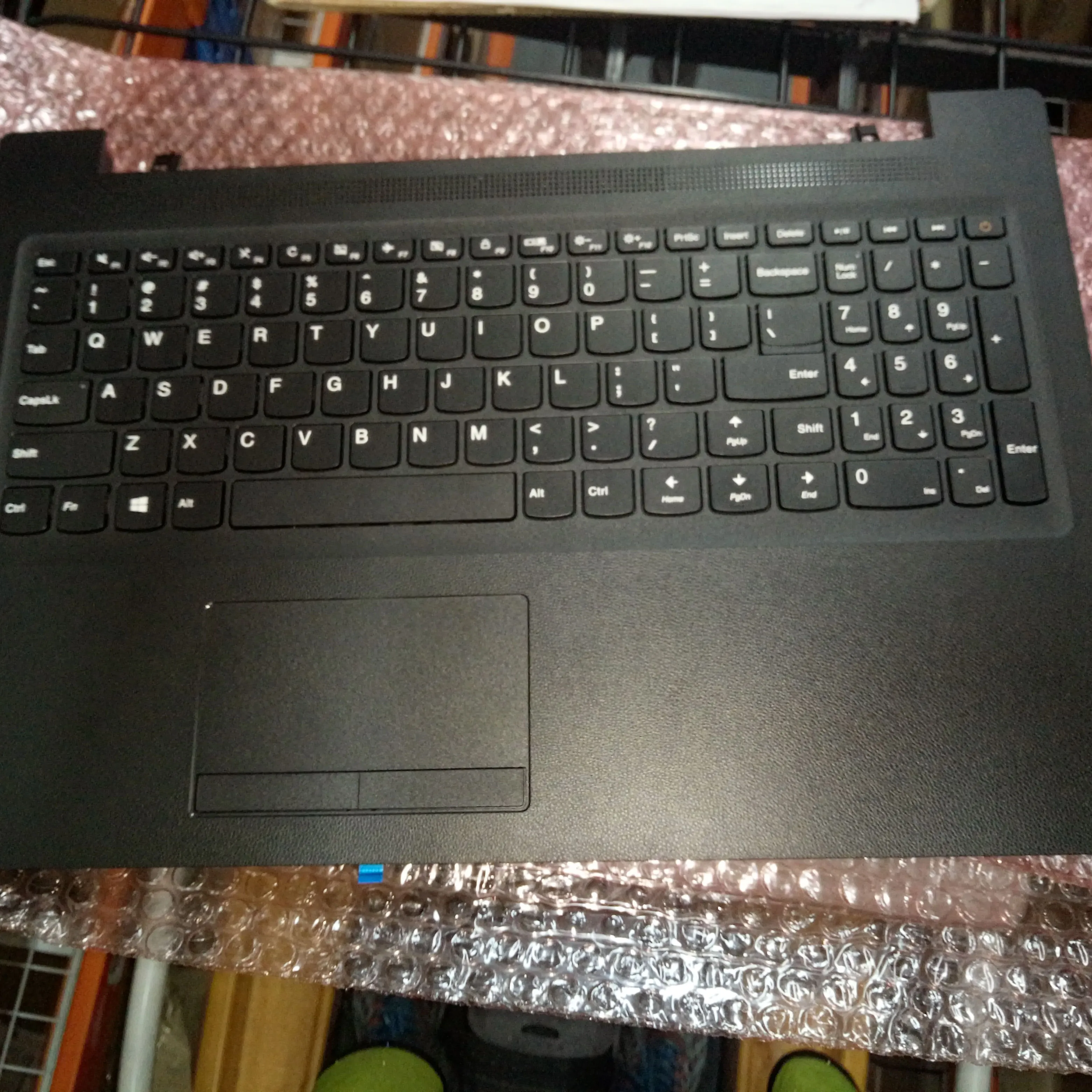 Ny bärbar dator i stora bokstäver C-Cover Palmrest med tangentbord 5CB0L46295 för Lenovo Chromebook 100e IdeaPad 110-115ACL w/ US Keyboard