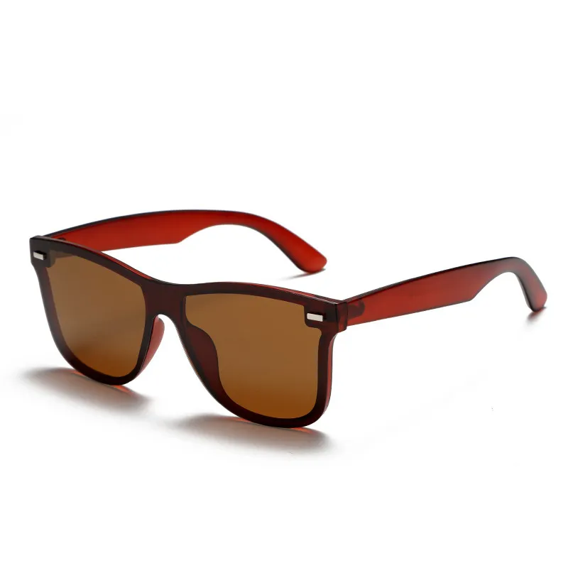 Lunettes de soleil masculines Des lunettes de soleil de créateurs pour hommes Célébrités superstar TR90 Cadre conduisant des lunettes de soleil polarisées pour les lunettes de mode féminine avec étui