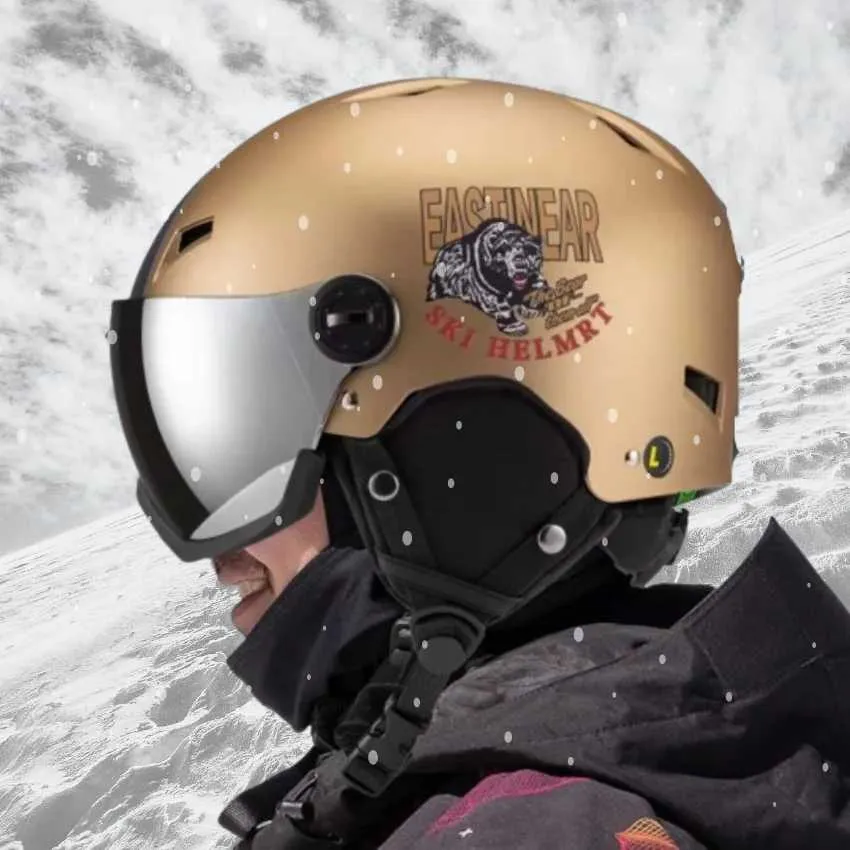 gold snowboard helmet Kask Treasure Visor Ski From Stefan Kaelin Easy to live with KASK Sport