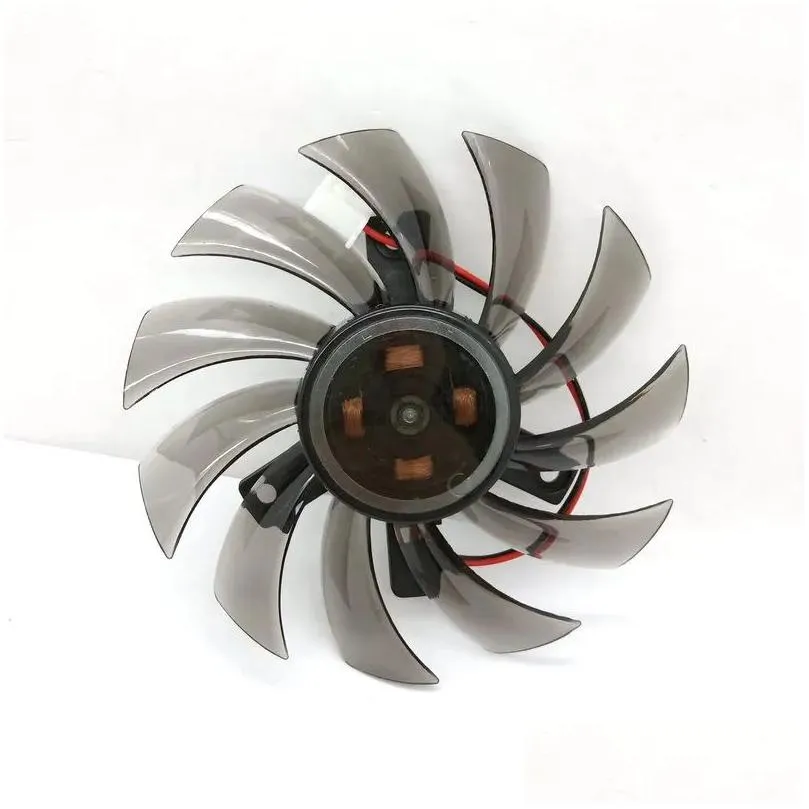 Fãs de refrigeração do novo ventilador de refrigeração original GA81S2U NNTA DC12V 0.38A PARA EVGA ONDA GT430 GT440 GT630 CARTA DE VÍDEO DE VÍDEO 12 LL DROP OT6JF