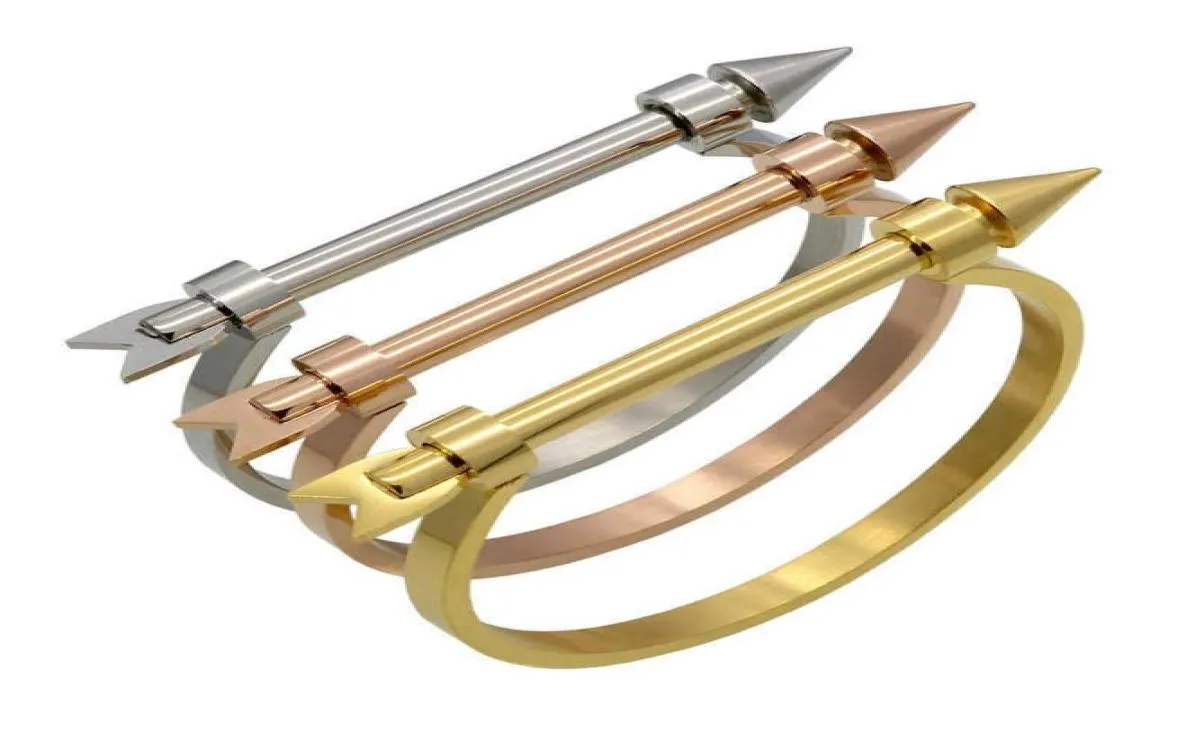 Bracciale freccia Braccialetti di colore oro braccialetti oro braccialetti per donna braccialetti manchette braccialetti pulseir d203 q07176215102