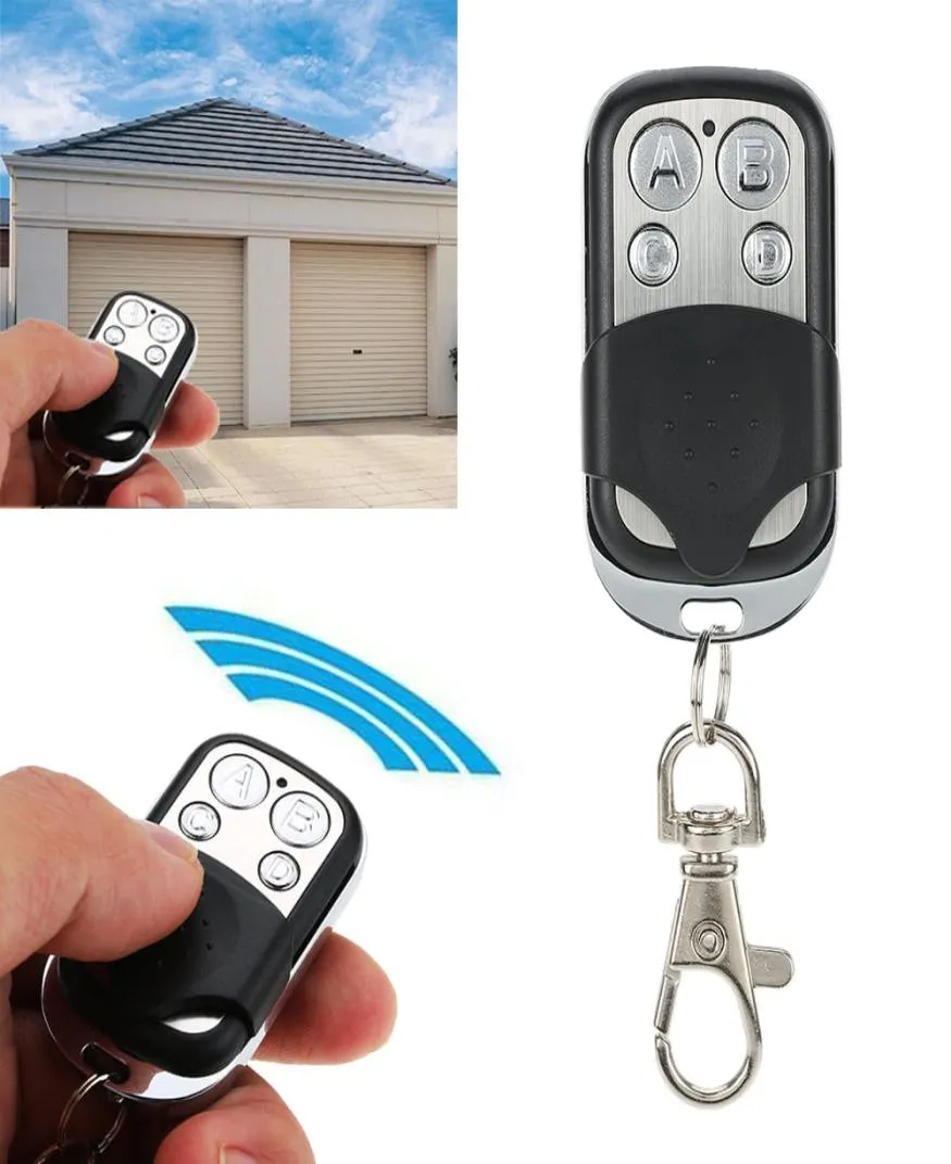 Remote Control Duplicator Copy Code 4 Channel Cloning Key for Electric Home Garage Car Door Wireless Controller 433MHz RF4975469