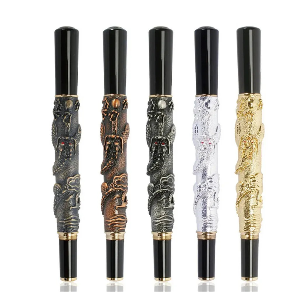 PENEN LUXury Brand Jinhao Eastern Dragon Ancient Business Office Fountain Pen Nieuw het beste voor geliefden