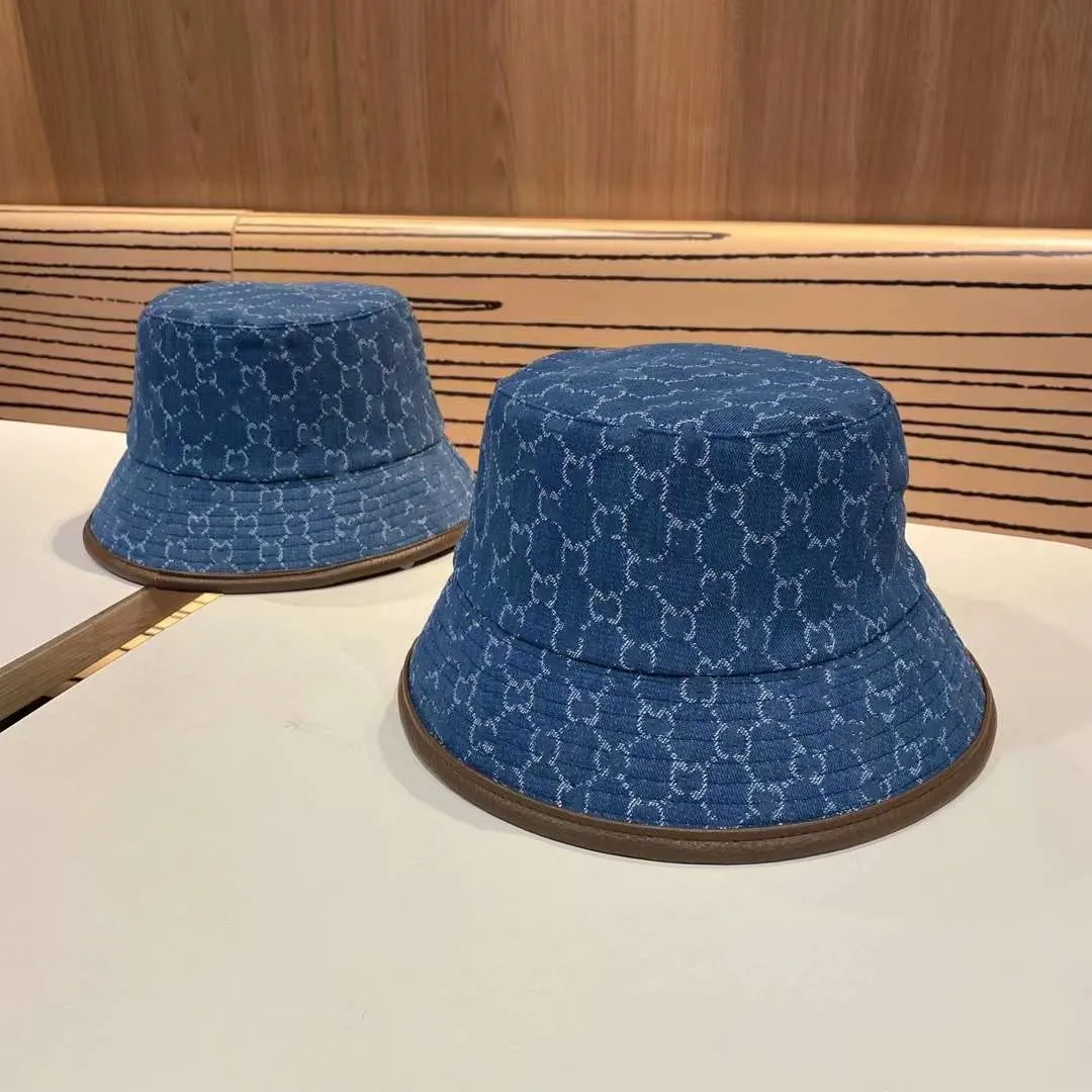 Eimer Hat Wide Bim Hats Designer Frauen Baumwolle Unisex Caps jüngere Breitkappe Salzige Sonnenschutz Caps Casquette Voller Buchstaben Atmungsaktiv Sunbonnet