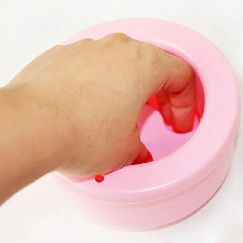 2024 Paznokcie ręczne mycie moczanie miska zagęszczona lakierka zabieg Fałszywe usuwanie Manicure Narzędzia do paznokci miski artystyczne