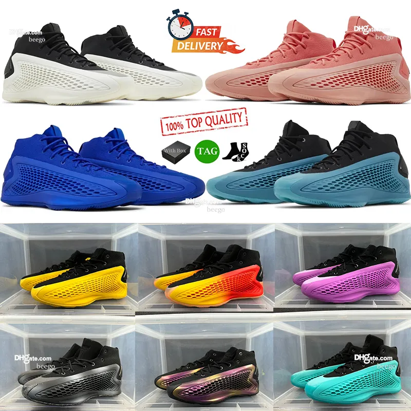 Ontwerper AE 1 AE1 Anthony Edwards Hoge kwaliteit Basketbalschoenen Sportheren Sneakers Training Sport buitenshuis Buitenschoen