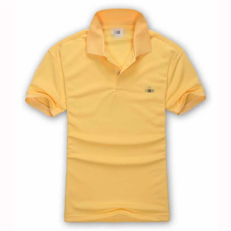 Wholesale High End Mens Crocodile Embroidered Golf T Shirts Retro 
