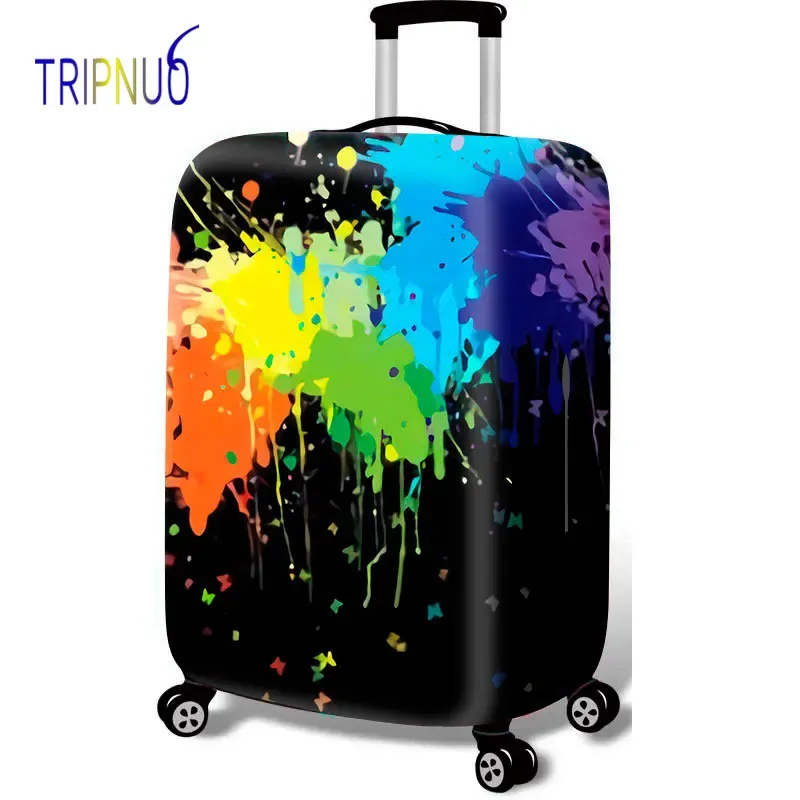 Accessoires Tripnuo COUVERTURES DE LUGGAGE ÉPÉPHANT COLORFE