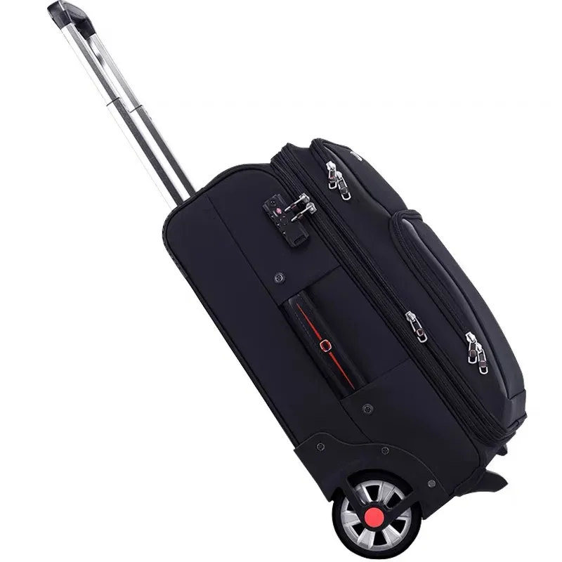 Tale de viagens de bagagem 20 "24" 28 polegadas Big Wheels Lazy Trolley Travel Bag Koffers Bagagem com rodas