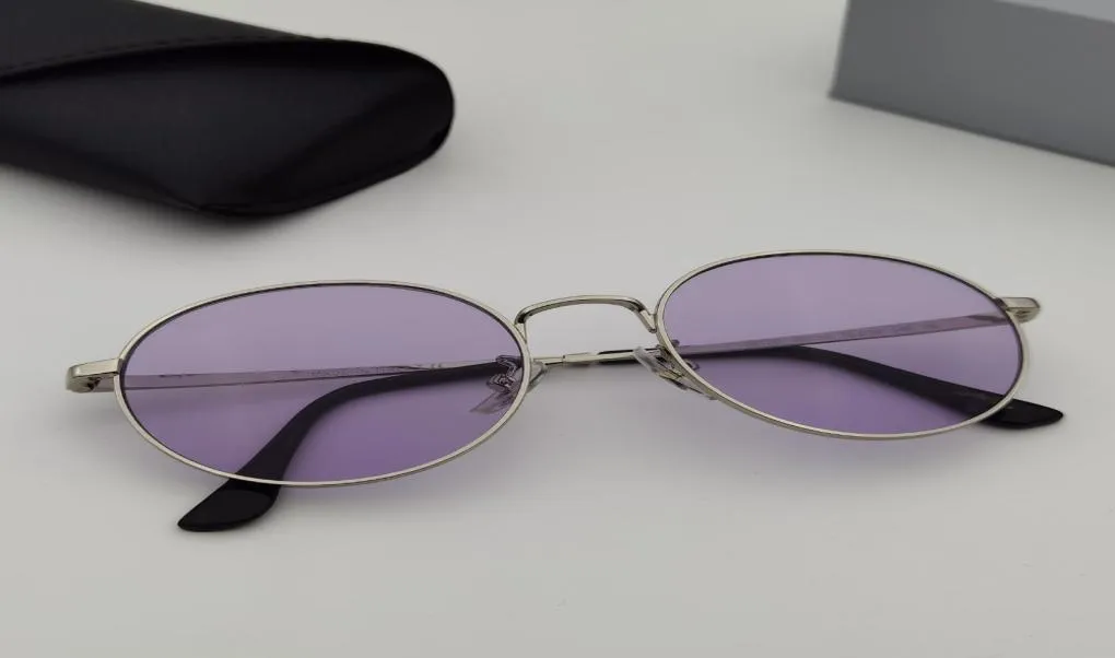 Runde Sonnenbrille Verstellbares Nasenlagmodell Top -Qualität UV400 für Männer Frauen Fügen Sie braunes oder schwarzes Ledertuch und alle Accessor1824572 hinzu