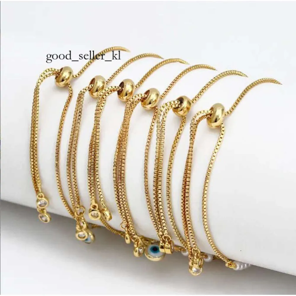 Bracelets d'œil bleu gold bel