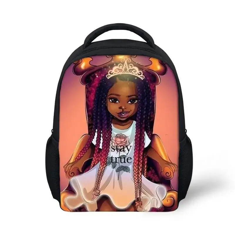 Backpacks Afro Baby Girl Bags for Girls Tollder Kids Boys Cartoon Storage Backpackbag Children Cute Shoulder Bags Travel Mochila