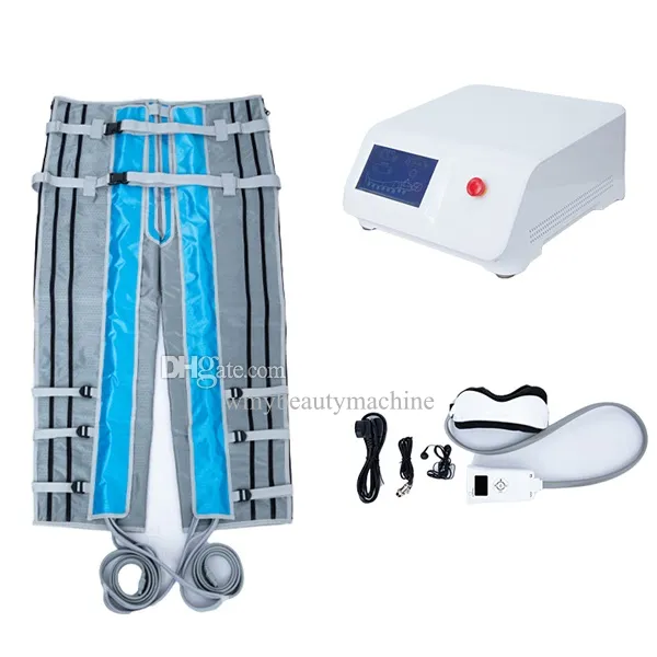 Nyaste pekskärm Portable Eye Massager Pressoterapi Lymfatisk dräneringsmaskin Air Tryckmassager Pressoterapimaskin Pressoterapi